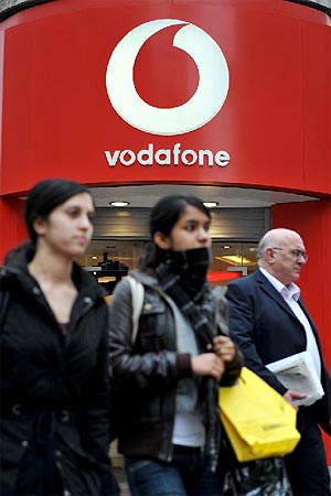 Una tienda de Vodafone. (Foto: A. Rayn)