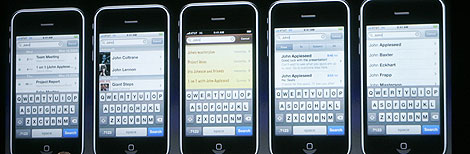 La ltima actualizacin del iPhone. (Foto: Reuters)