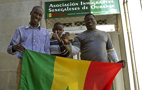 Inmigrantes senegaleses. | Efe
