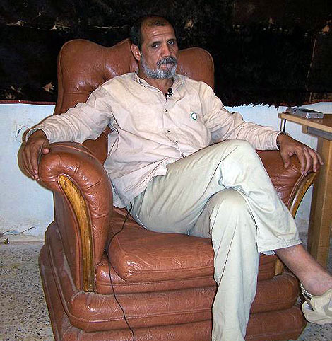 Mahafud Ali Beiba, presidente del parlamento saharaui | R. Q.