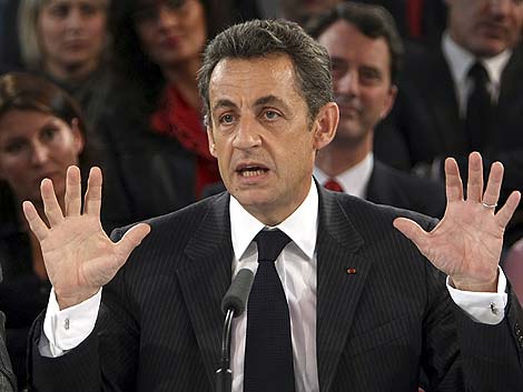 El presidente francés, Nicolas Sarkozy. | AP
