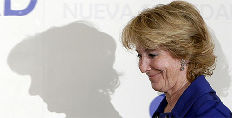 La presidenta de la Comunidad de Madrid, Esperanza Aguirre. (Foto: Efe)