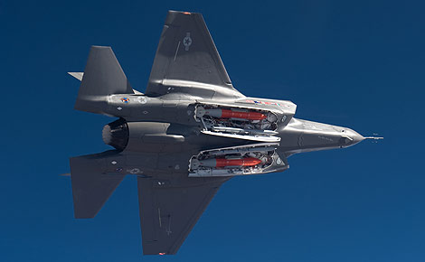 Imagen del avión de combate F-35 Lightning II. | US Air Force