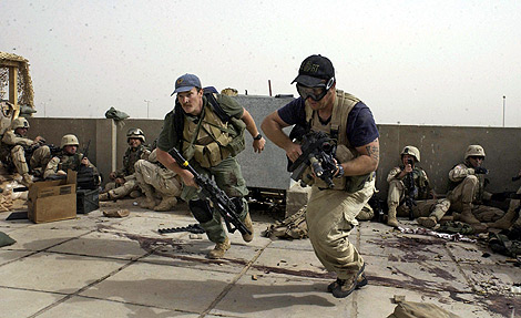 Miembros de Blackwater en Irak. | Ap
