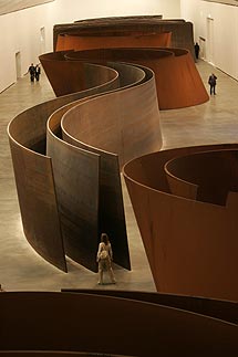 'La Materia del Tiempo', en el Guggenheim de Bilbao. | El Mundo
