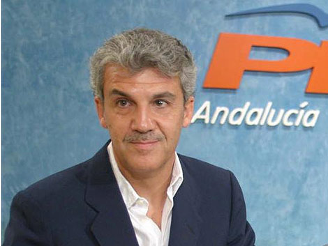 Gerardo Galeote durante un acto del PP celebrado en Sevilla en 2005. | Fernando Ruso