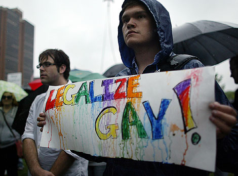 Manifestacin a favor del matrimonio gay en Filadelfia. | Ap