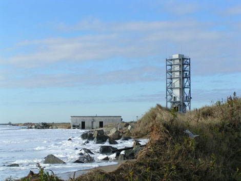 Plataforma de lanzamiento en Wallops Island, Virginia. | NASA