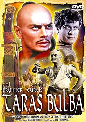 Cartel de la versin hollywoodiense de 'Taras Bulba' interpretada por Yul Brynner (1962).