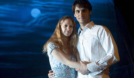 Alicia Amatriain con Igor Yebra, en una imagen de 2007. | Foto: Mitxi
