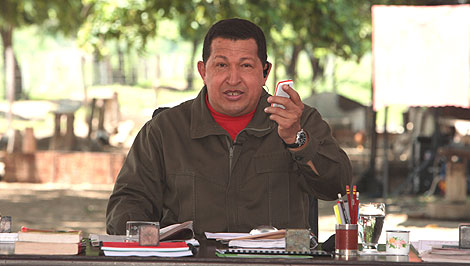 Hugo Chvez, durante su programa 'Al presidente'. | Efe