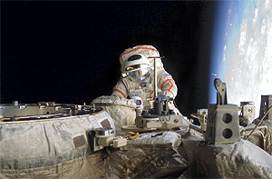 Expedicin de la estacin espacial internacional. (Foto: AFP)