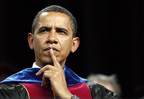 Obama, en un acto académico en Arizona. | AP