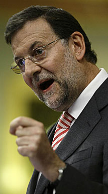Rajoy, en el Debate. | Reuters