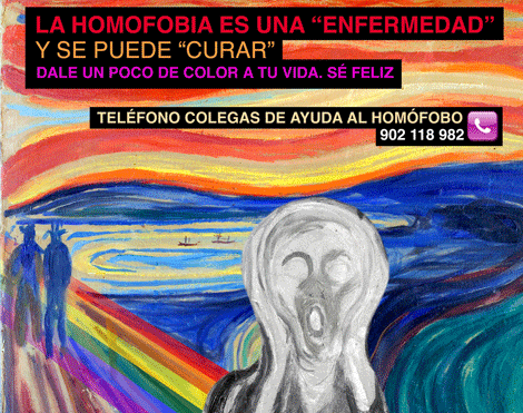 Cartel de la campaa de Colegas. | elmundo.es