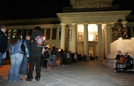Imagen del Museo del Prado, en la pasada edicin de la noche de los museos. | Foto: Kike Para