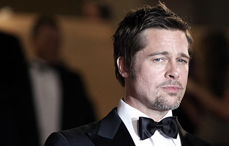 El actor Brad Pitt, durante la presentacin de su pelcula en Cannes. | AP