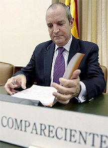 Luis Fernndez, en el Congreso. (Foto: Efe)