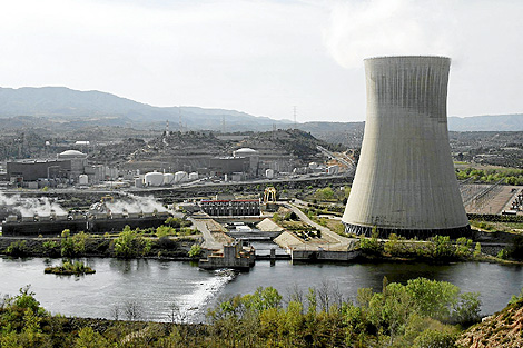Imagen de la central nuclear de Asc. | Efe