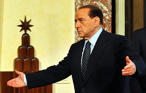El primer ministro italiano, Silvio Berlusconi. | AFP