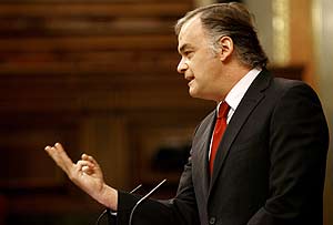 Gonzalez Pons, en el Congreso (Foto: EL MUNDO).