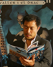 Jim Lee, en la presentación de 'Batman'. | Domenec Umbert