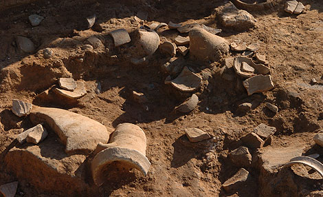 Restos arqueolgicos hallados en el solar | Cati Cladera
