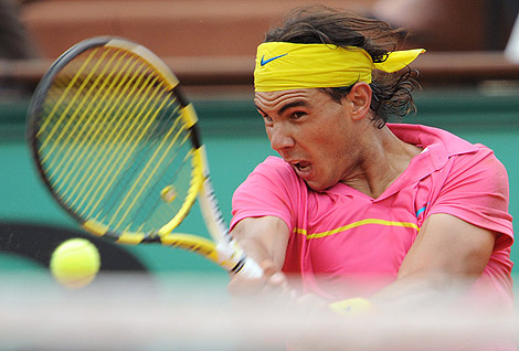 Rafa Nadal durante su ltimo partido de Roland Garros. | AFP