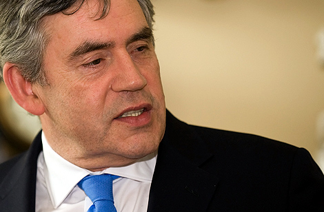 El primer ministro británico, Gordon Brown. | AFP