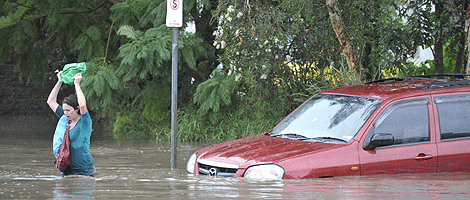 Inundaciones en Brisbane, Australia. | Efe