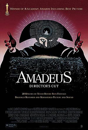 'Amadeus', dirigida por Milos Forman.