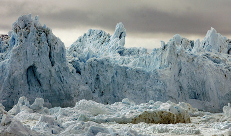 Frente de un glaciar en Groenlandia. (Foto: Reuters)