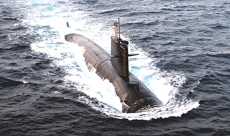 Imagen del submarino 'Emeraude'. | Reuters