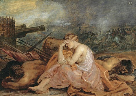 'Alegora de la guerra', de Rubens, es una de las obras expuestas. | Efe