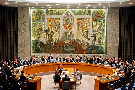 Vista general de la reunin del Consejo de Seguridad de la ONU. | Efe