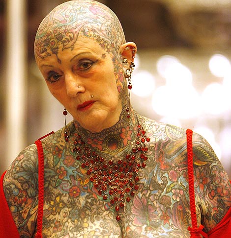 Isobel Varley en la convencin de tatuajes de Valencia | Jos Cullar
