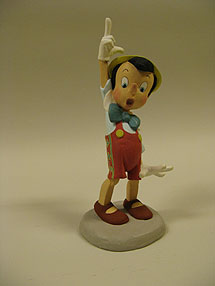 Una estatua modelo de Pinocho que se exhibirá en el Museo. | Efe.