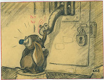 Uno de los primeros dibujos de 'Dumbo'. | Efe.