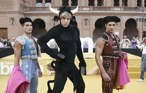 El actor, en la plaza de toros de Las Ventas. | D. Sinova