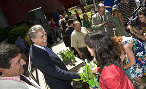 Diego Lpez Garrido, durante el acto de celebracin de la Semana Verde Europea en Madrid. | PE