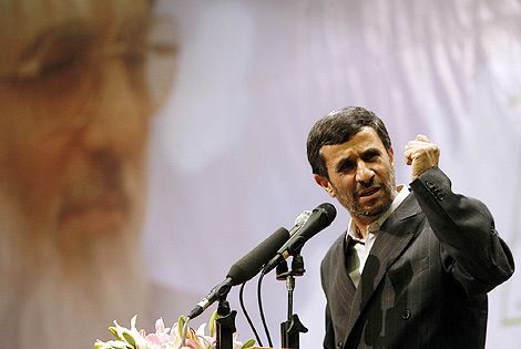 El presidente iran, Mahmud Ahmadineyad, en Tehern. | AP