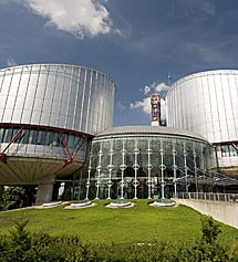 Fachada del Tribunal Europeo de Derechos Humanos. | Efe