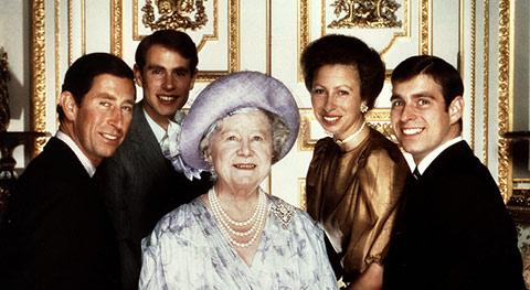Foto de archivo de la familia real inglesa. | Foto: AP