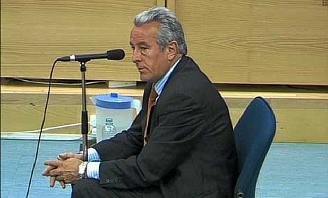 Juan Jess Snchez Manzano, durante el juicio por los atentados del 11-M. | POOL