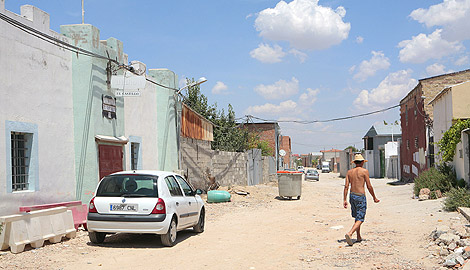 Una calle de la Caada Real Galiana (Foto: scar Monzn)