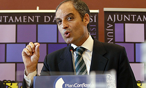 Francisco Camps, presidente de la Generalitat valenciana. | Benito Pajares