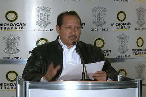 El gobernador del estado de Michoacán valora la llamada del supuesto 'narco'. | CB Televisión