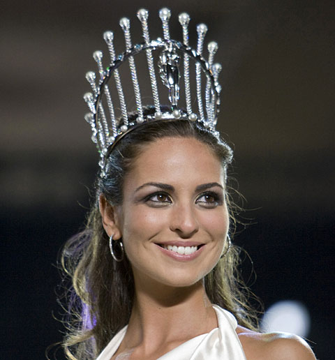 Estbaliz Pereira, Miss Espaa 2009.| Reuters/Gerardo Garca