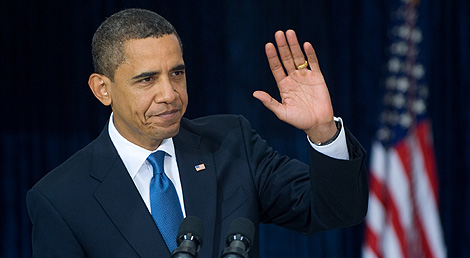 Obama, en una rueda de prensa sobre la reforma de la salud. | AFP