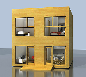 La Qubichouse es la vivienda accesible que propone Casamisura | Casamisura.com